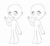 Chibi Base Group Template sketch template