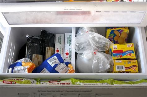 organize freezer drawers simply organized