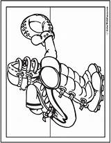Baseball Coloring Pages Catcher Print Printable Colorwithfuzzy sketch template