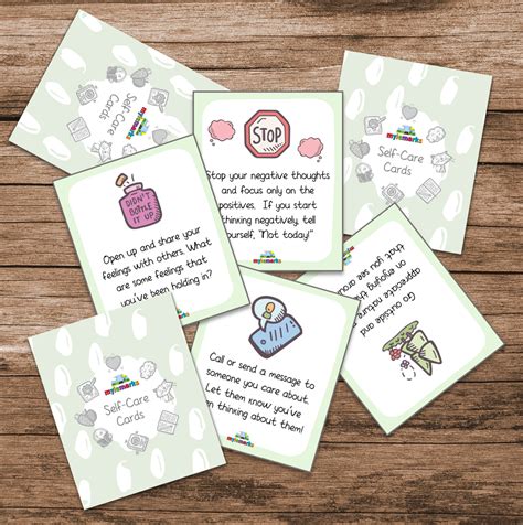 care cards poster printable