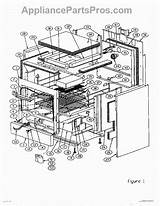 Thermador Parts Body Appliancepartspros Shelf Console Trim Door Cover sketch template