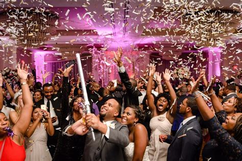 a glam new year s eve wedding at renaissance raleigh north hills hotel