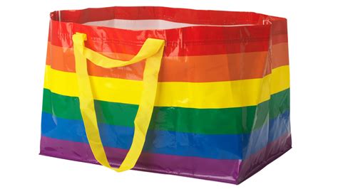ikea rainbow bag designed to celebrate lgbt pride month