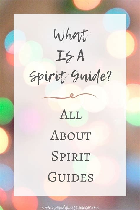 spirit guide   spirit guides amanda linette