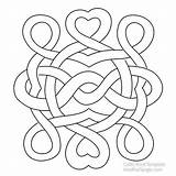 Knot Celtic Templates Drawing Knots Trinity Getdrawings sketch template