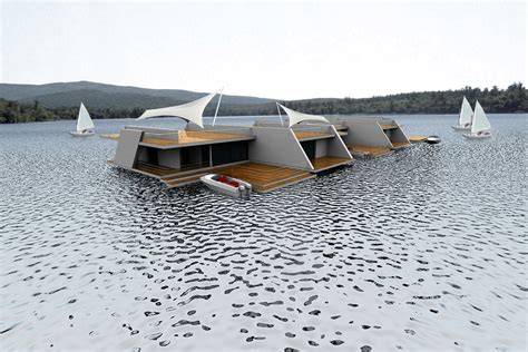 floating homes modern design  moderndesignorg