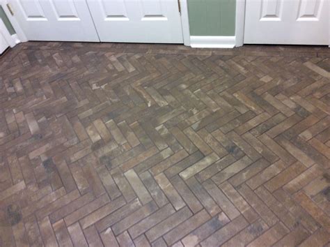 brick  tile flooring gooddesign