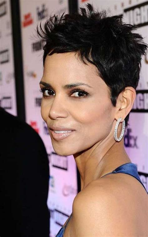 20 Best Halle Berry Pixie Cuts Short Hairstyles 2018 2019 Most