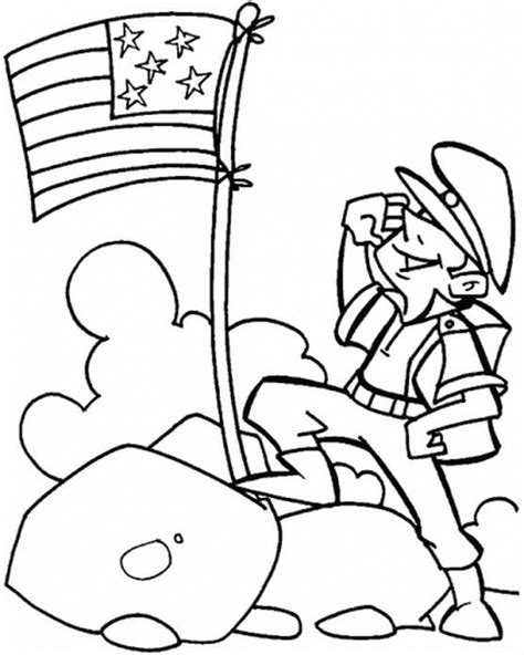 veterans day coloring pages  kids