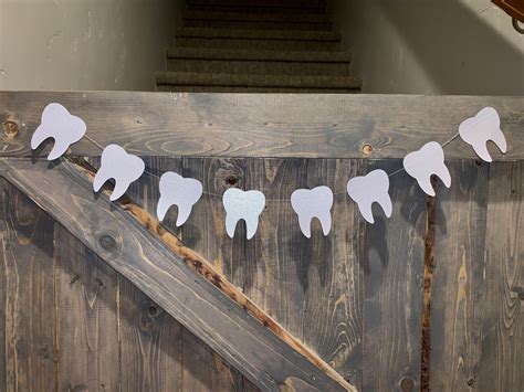 tooth garland etsy