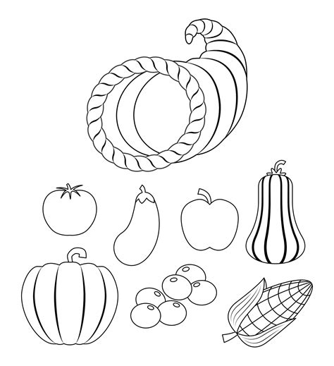 printable cornucopia template printable template calendar io