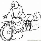 Moto Kolorowanka Motocross Motos Motorbikes Motorbike Mewarnai Trilha Motocykl 2730 sketch template