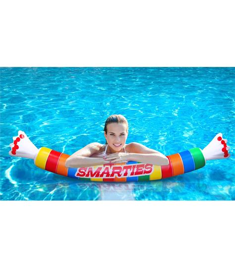 big mouth toys smarties inflatable pool noodle at