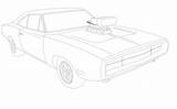 Dukes Hazzard Charger Furious sketch template