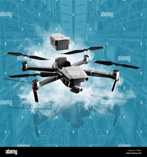 mavic  pro drone stock photo alamy