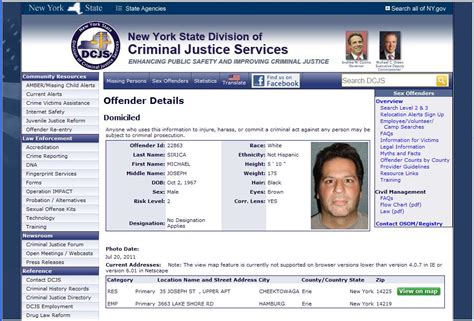 Emily Lane Lockport Ny Sex Offender Information