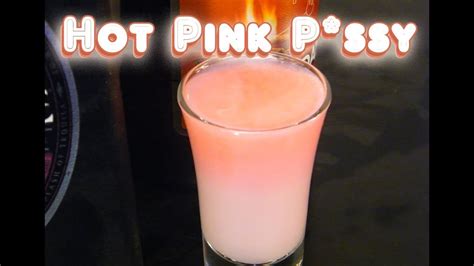 hot pink pussy shot youtube