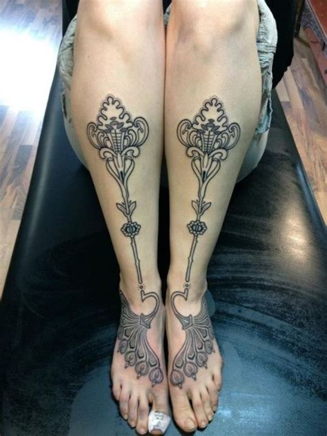30 insanely hot leg sleeve tattoos art deco design leg tattoos and design