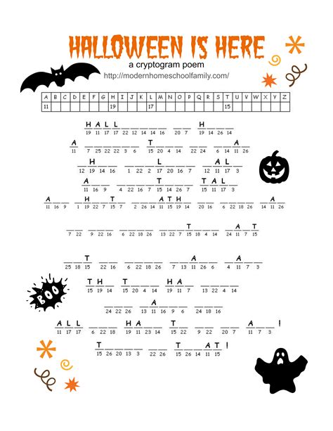 halloween printable activity sheets