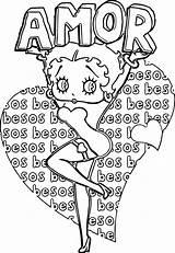 Boop Betty Besos sketch template