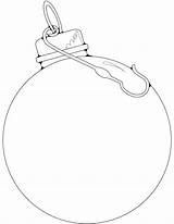 Christmas Ornament Blank Coloring Drawing Ornaments Printable Pages Kids Face Getdrawings Sketch Line Check Vector Categories sketch template