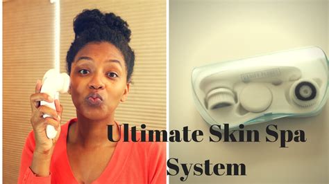 ultimate skin spa system  impression demo youtube