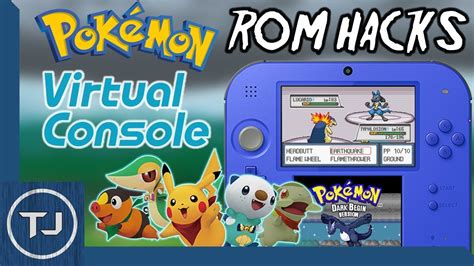 ds pokemon gba rom hacks virtual console youtube