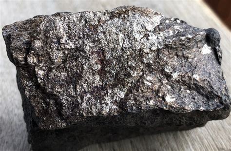 native silver ore specimen  montana  oz etsy
