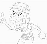 Chavo Del Coloring Pages Para Uteer sketch template