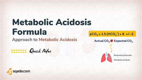 metabolic acidosis metabolic acidosis formula