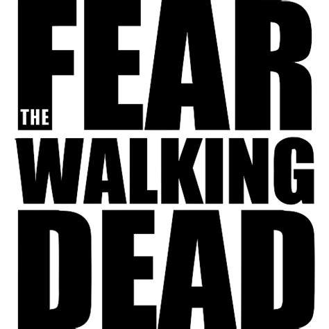 fearthe walking dead logo vector