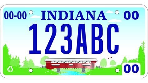 indiana unveils  license plate design nbc chicago
