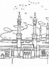 Eid Isra Miraj Masjid Kartun Mewarnai Putih Mesjid Animasi Coloriages Karikatur Familyholiday Contoh Allahou Islamiques Islamique Ramadan Dan Islami sketch template
