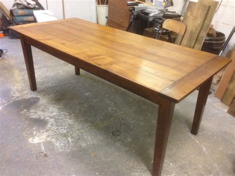 oak farmhouse table dining table kitchen table