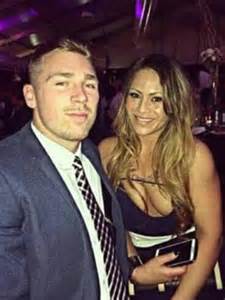 Nrl S Bryce Cartwright S Ex Girlfriend Brittany Hura Front