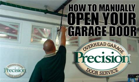 manually open  garage door recut  vimeo