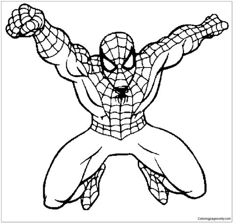 inspiring spiderman coloring pages spiderman coloring pages