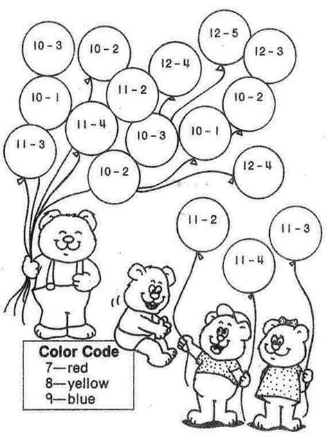 math coloring worksheets  grade coloring pages