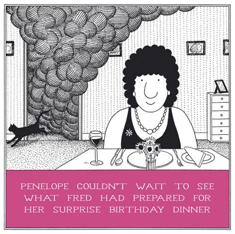 Surprise Birthday Dinner Funny Fred Birthday Card Cards
