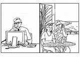 Communication Coloring Pages Edupics Large sketch template