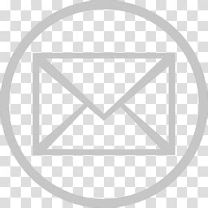 symbol email icon white png  black  white email icon
