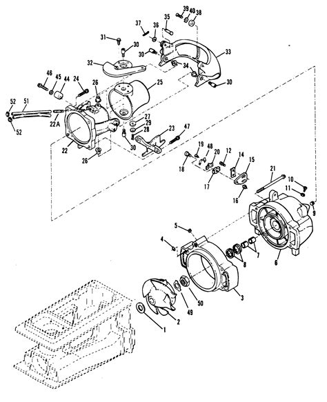 mercury sportjet  jet drive     nozzlerudder components