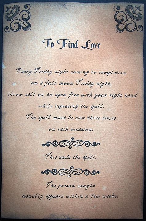 spell  find love wiccan spells pinterest