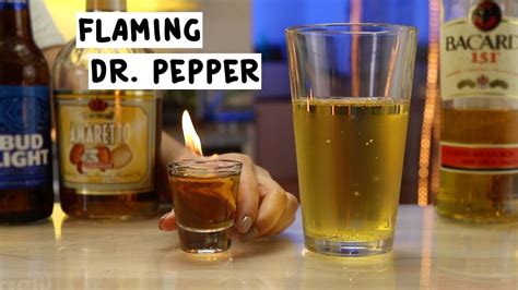 Flaming Dr Pepper Tipsy Bartender Recipe Flaming Dr Pepper Dr