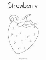 Coloring Strawberry Berry Sweet Farm Pages La Fruit Rouge Fraise Est Twistynoodle Print Noodle Tracing Favorites Login Add Built California sketch template