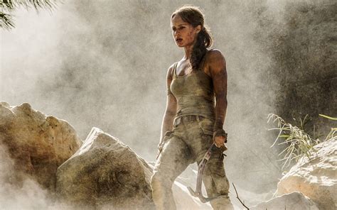 Alicia Vikander Tomb Raider 2018 Wallpapers Hd Wallpapers Id 20128