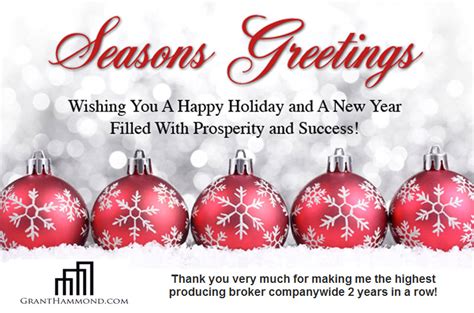 happy holidays and thank you nashville real estate
