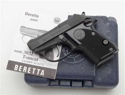Beretta Model 3032 Tomcat Semi Automatic Pistol And 32 Acp Caliber With