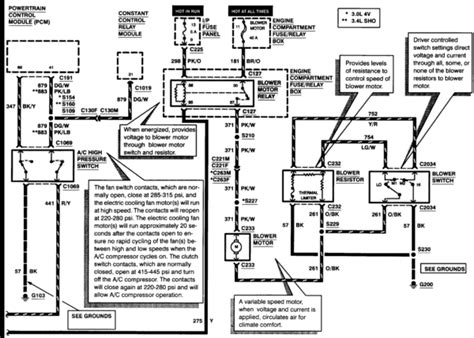 ford taurus alternator wiring diagram
