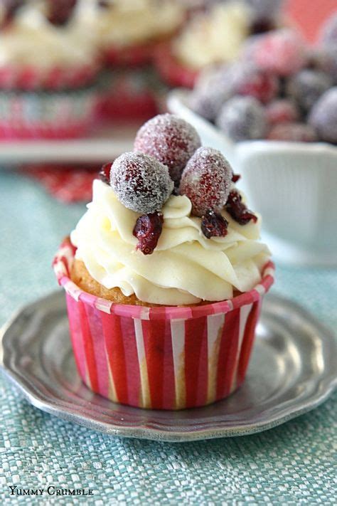 cranberry bliss bar cupcakes yummy crumble recipe cranberry bliss